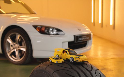 Mattel expands Brick Shop range with custom Honda Civic EF and S2000 – comes with matching Hot Wheels