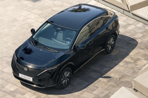 Nissan Ariya charges via solar panels – 23 km of free range per day, up to 65% fewer charging stops