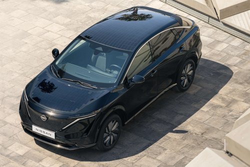 Nissan, Nissan Ariya, Nissan Ariya charges via solar panels – 23 km of free range per day, up to 65% fewer charging stops