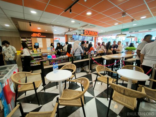 BHPetromart new look and eNak ready-to-eat kiosk launched – coffee and pastries for your pit stop
