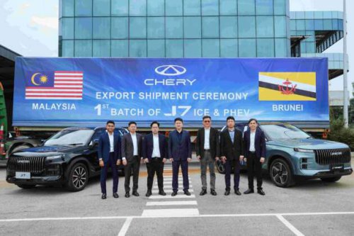 Chery Malaysia begins exporting Jaecoo J7 to Brunei