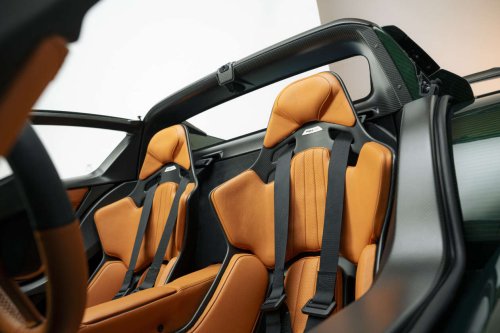 Donkervoort P24RS – two-seater with 600 hp/800 Nm 3.5L V6, 780 kg dry weight; limited to 150 units