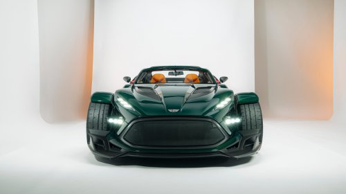 Donkervoort P24RS – two-seater with 600 hp/800 Nm 3.5L V6, 780 kg dry weight; limited to 150 units