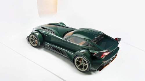 Donkervoort P24RS – two-seater with 600 hp/800 Nm 3.5L V6, 780 kg dry weight; limited to 150 units