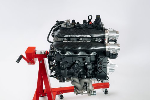 Donkervoort P24RS – two-seater with 600 hp/800 Nm 3.5L V6, 780 kg dry weight; limited to 150 units