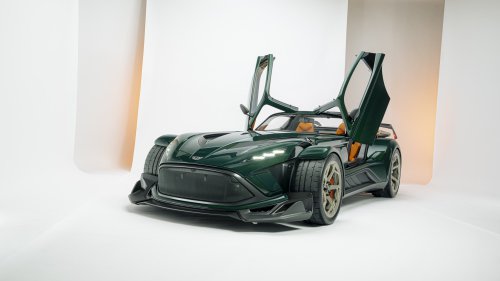 Donkervoort P24RS – two-seater with 600 hp/800 Nm 3.5L V6, 780 kg dry weight; limited to 150 units