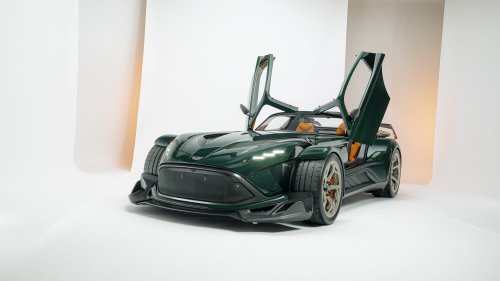 Donkervoort P24RS – two-seater with 600 hp/800 Nm 3.5L V6, 780 kg dry weight; limited to 150 units