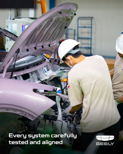 Geely EX2 CKD in Indonesia starts with 46.5% local content, including its battery – to be key ASEAN base