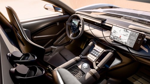 Genesis X Skorpio Concept – 1,115 PS/1,153 Nm V8 engine; carbon-bodied, tubular framed off-roader