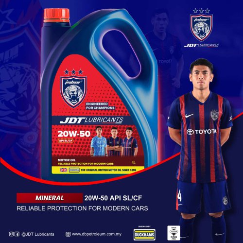 JDT Lubricants Passenger Car Engine Oil launched