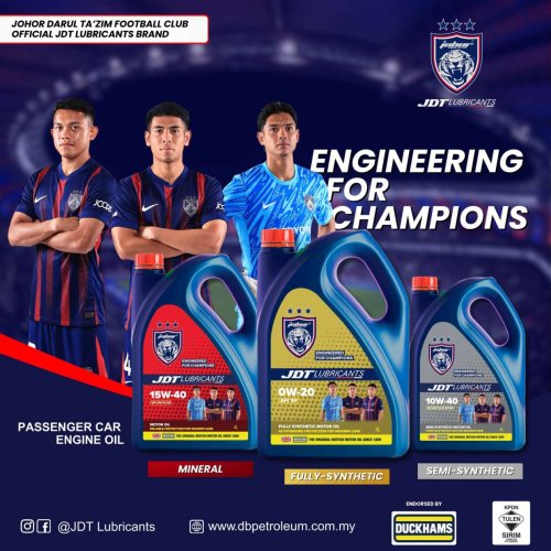 JDT Lubricants Passenger Car Engine Oil launched
