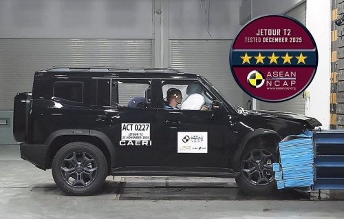 Jetour, Jetour T2 secures five-star ASEAN NCAP safety rating, report says CKD, two variants, ADAS top variant only?