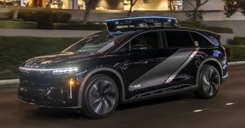 Lucid Gravity 6-passenger robotaxi unveiled at CES 2026 –  to enter service in San Francisco, US this year