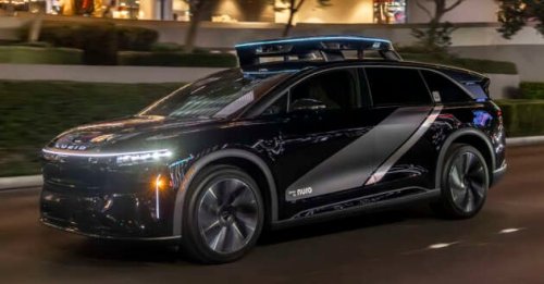 Lucid Gravity 6-passenger robotaxi unveiled at CES 2026 –  to enter service in San Francisco, US this year