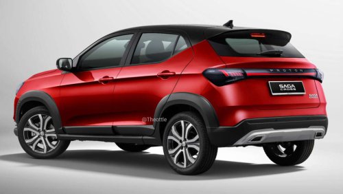 Proton Saga Cross rendered again by Theophilus Chin with MC3 styling – AMA, 1.5L i-GT 4-cyl, hybrid too?