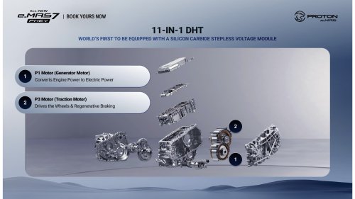 Proton eMas 7 PHEV open for booking – 3 variants, 2 battery choices, up to 996 km WLTP, RM110k-130k est