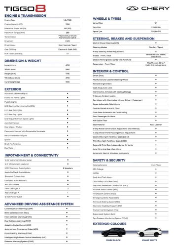 Chery Tiggo 8 1.6T full showroom gallery in Malaysia – non-Pro model is cheapest 7-seat Chery at RM129,800