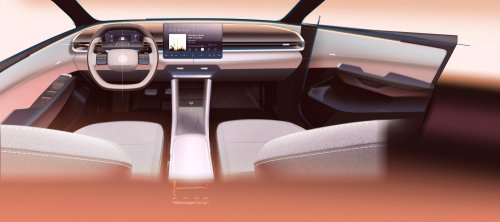 2026 Volkswagen ID. Polo cabin shown – EV hatchback brings back wider use of buttons for key functions