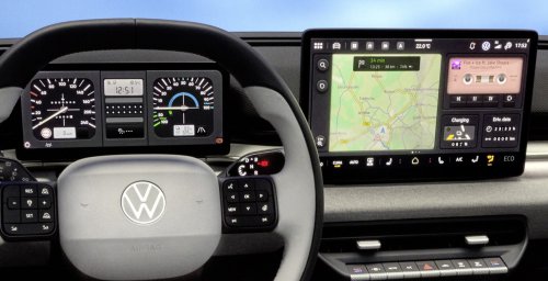 Volkswagen, Volkswagen Polo, Hatchback, 2026 Volkswagen ID. Polo cabin shown – EV hatchback brings back wider use of buttons for key functions