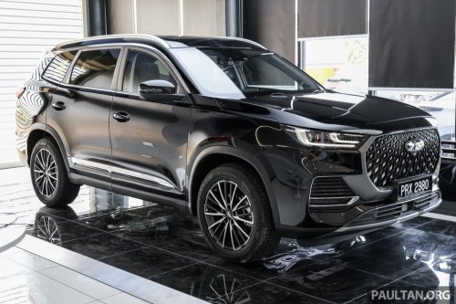 Chery Tiggo 8 1.6T full showroom gallery in Malaysia – non-Pro model is cheapest 7-seat Chery at RM129,800