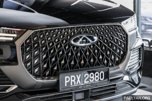 Chery Tiggo 8 1.6T full showroom gallery in Malaysia – non-Pro model is cheapest 7-seat Chery at RM129,800