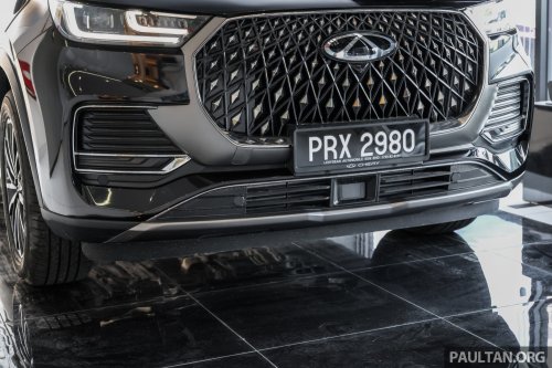 Chery Tiggo 8 1.6T full showroom gallery in Malaysia – non-Pro model is cheapest 7-seat Chery at RM129,800