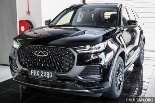 Chery Tiggo 8 1.6T full showroom gallery in Malaysia – non-Pro model is cheapest 7-seat Chery at RM129,800