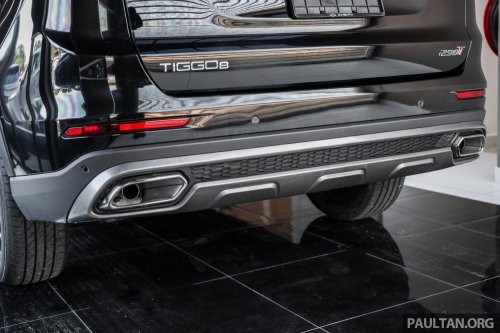Chery Tiggo 8 1.6T full showroom gallery in Malaysia – non-Pro model is cheapest 7-seat Chery at RM129,800