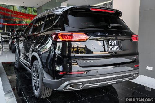 Chery, Chery Tiggo 8 1.6T full showroom gallery in Malaysia – non-Pro model is cheapest 7-seat Chery at RM129,800