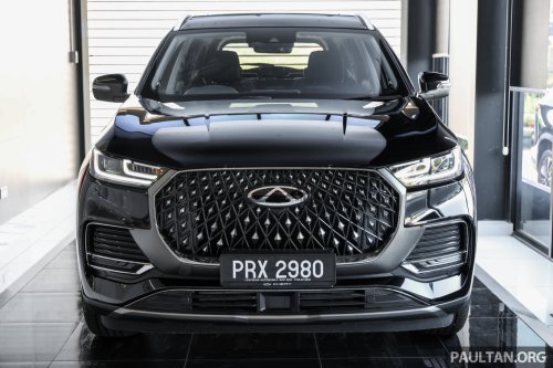 Chery Tiggo 8 1.6T full showroom gallery in Malaysia – non-Pro model is cheapest 7-seat Chery at RM129,800