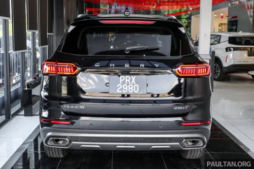 Chery Tiggo 8 1.6T full showroom gallery in Malaysia – non-Pro model is cheapest 7-seat Chery at RM129,800