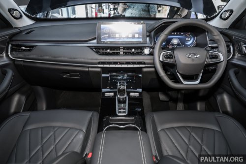 Chery Tiggo 8 1.6T full showroom gallery in Malaysia – non-Pro model is cheapest 7-seat Chery at RM129,800