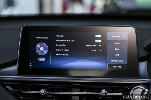 Chery Tiggo 8 1.6T full showroom gallery in Malaysia – non-Pro model is cheapest 7-seat Chery at RM129,800