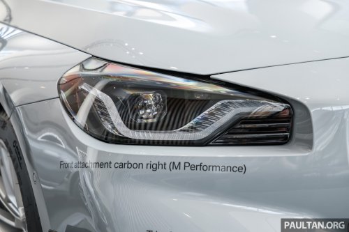 2026 G87 BMW M2 M Performance parts in Malaysia – carbon-fibre exterior parts, titanium silencer; RM132k