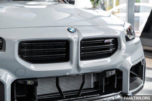 2026 G87 BMW M2 M Performance parts in Malaysia – carbon-fibre exterior parts, titanium silencer; RM132k