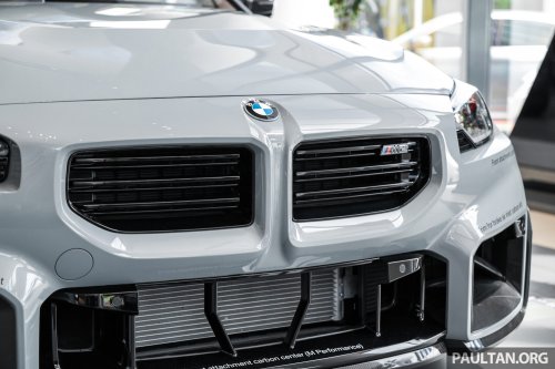 2026 G87 BMW M2 M Performance parts in Malaysia – carbon-fibre exterior parts, titanium silencer; RM132k