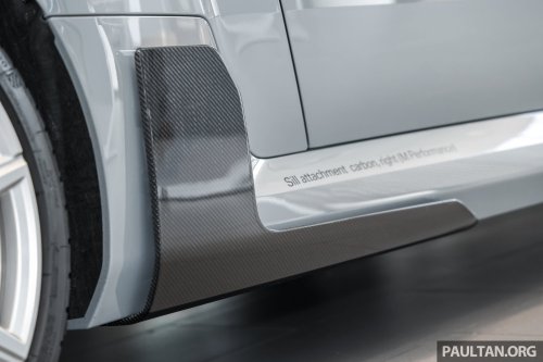 2026 G87 BMW M2 M Performance parts in Malaysia – carbon-fibre exterior parts, titanium silencer; RM132k