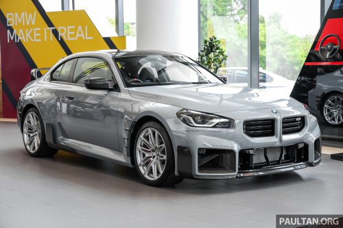 2026 G87 BMW M2 M Performance parts in Malaysia – carbon-fibre exterior parts, titanium silencer; RM132k