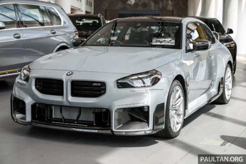 2026 G87 BMW M2 M Performance parts in Malaysia – carbon-fibre exterior parts, titanium silencer; RM132k