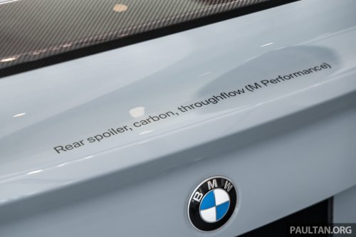 2026 G87 BMW M2 M Performance parts in Malaysia – carbon-fibre exterior parts, titanium silencer; RM132k