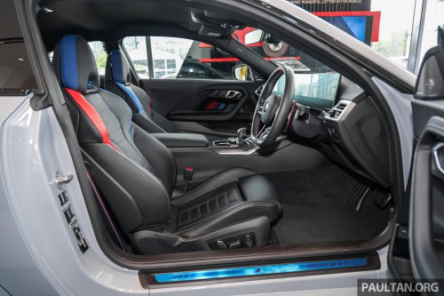 2026 G87 BMW M2 M Performance parts in Malaysia – carbon-fibre exterior parts, titanium silencer; RM132k