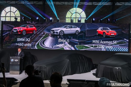 BMW, BMW Group Malaysia sold over 10,800 vehicles in 2025 – 20% YoY drop, one in four were EVs, over half CKD
