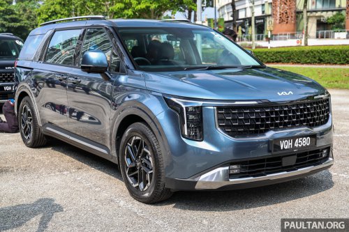 Kia Carnival 2.2D in Malaysia – use of B7 diesel is highly recommended, but B10 will not void warranty