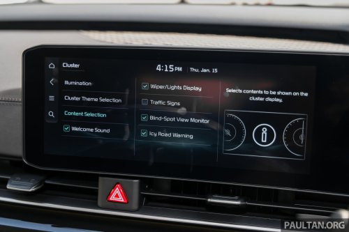 Kia Carnival 2.2D in Malaysia – use of B7 diesel is highly recommended, but B10 will not void warranty