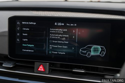 Kia Carnival 2.2D in Malaysia – use of B7 diesel is highly recommended, but B10 will not void warranty