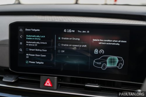 Kia Carnival 2.2D in Malaysia – use of B7 diesel is highly recommended, but B10 will not void warranty