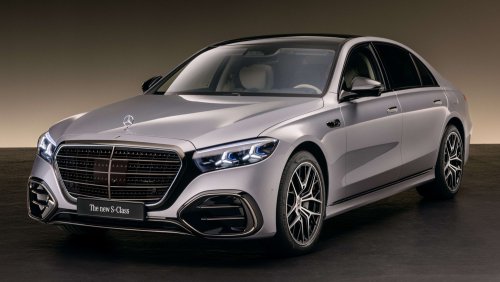 2026 Mercedes-Benz S-Class facelift – W223 gains MBUX Superscreen, flat-plane V8, trick suspension