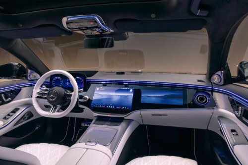 2026 Mercedes-Benz S-Class facelift – W223 gains MBUX Superscreen, flat-plane V8, trick suspension