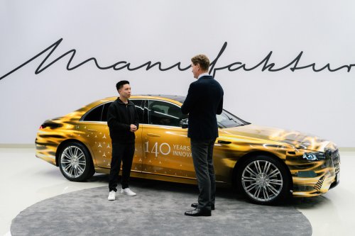 Mercedes-Benz, Mercedes-Benz S-Class, 2026 Mercedes-Benz S-Class facelift teased – W223 with “i-damping”, flat-plane V8, Level 4 autonomy