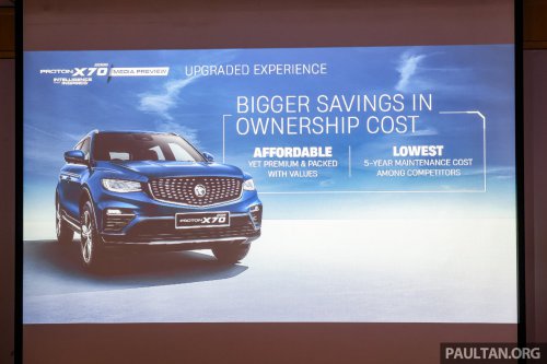 2026 Proton X70 MC3 launched – 1.5T 4-cyl engine; no more sunroof, Nappa leather; priced from RM99,800